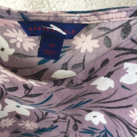 🛹 NWOT AEROPOSTALE FLORAL SLIP DRESS - Picture 3 of 6